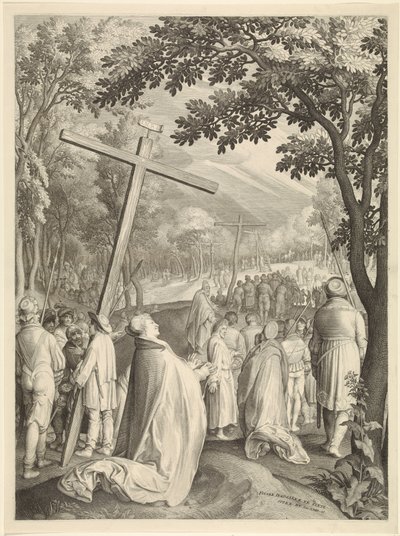 Voile de Véronique (Passion du Christ) - Nicolaes de Bruyn