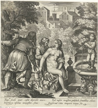Suzanne et les vieillards - Nicolaes van Geelkercken