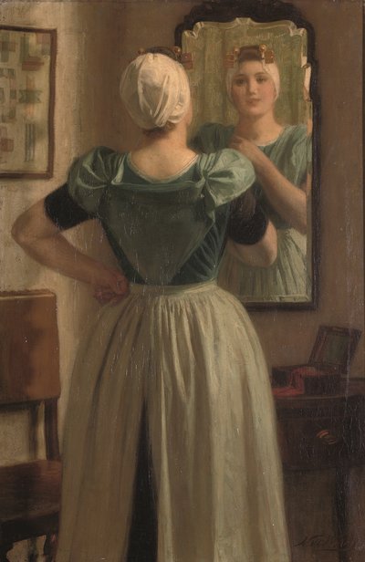 Un beau reflet - Nicolaes van der Waay
