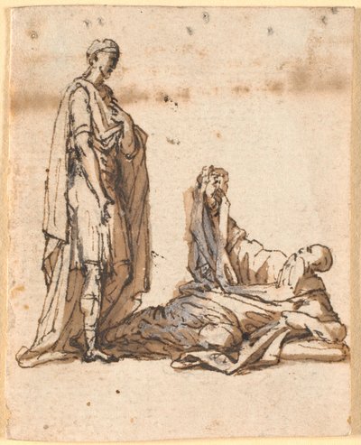 Diogène demande à Alexandre de se déplacer pour que le soleil puisse briller sur lui - Nicolai Abildgaard