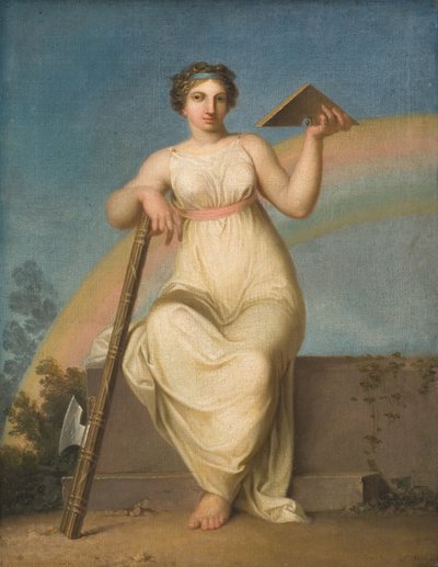 Jurisprudence. Figure allégorique - Nicolai Abildgaard