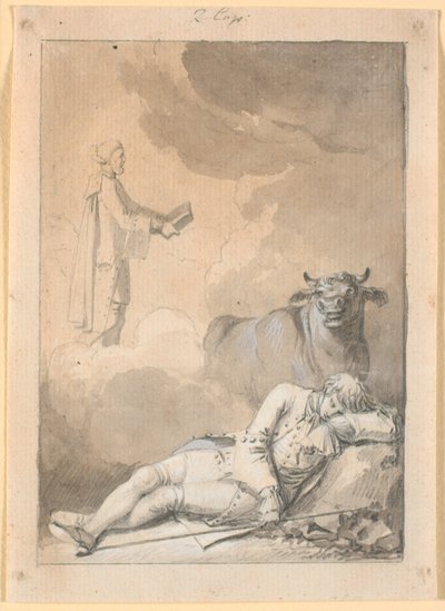 Niels Klim entend en rêve le sacristain de l