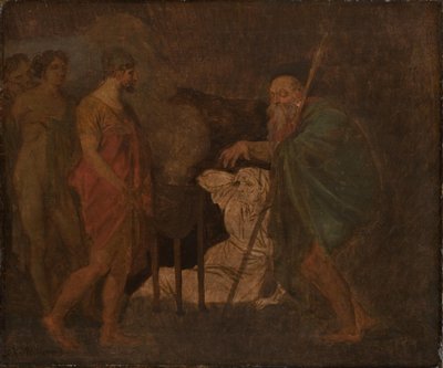 Ulysse consulte Tirésias. De l