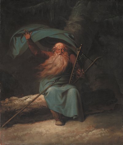 Ossian chantant son chant du cygne - Nicolai Abildgaard