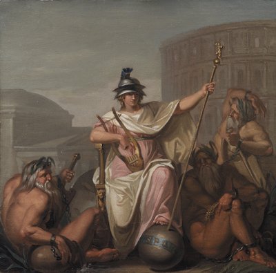 Rome comme maîtresse du monde - Nicolai Abildgaard