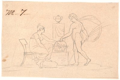 Deux figures - Nicolai Abildgaard