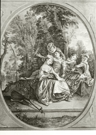 Classe de musique - Nicolas (after) Lancret