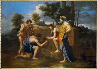 Les bergers arcadiens ... - Nicolas (attr.to) Poussin