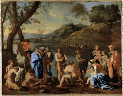 Saint Jean baptisant le peuple - Saint Jean baptisant le peuple ... - Nicolas (attr.to) Poussin