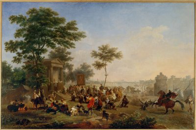 Messe dans la campagne autour de Rome - Nicolas Antoine Taunay