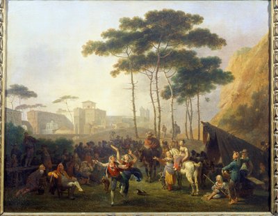Danse villageoise - Nicolas Antoine Taunay