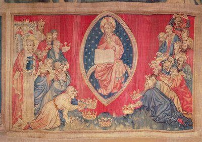 Les vingt-quatre anciens se prosternent devant Dieu, de la Tapisserie de l