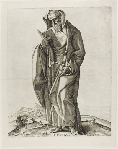 Un vieil homme debout : Saint Paul - Nicolas Beatrizet