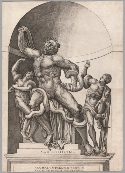 Laocoon - Nicolas Beatrizet