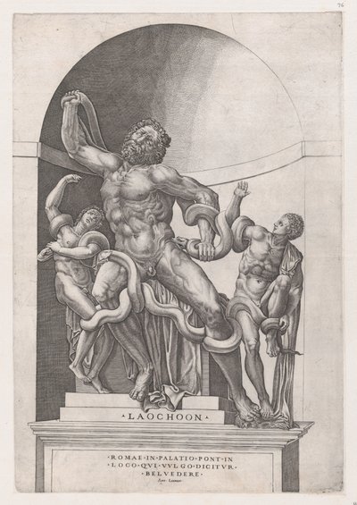 Speculum Romanae Magnificentiae: Laocoon - Nicolas Beatrizet