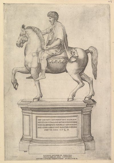 Speculum Romanae Magnificentiae: Marcus Aurelius - Nicolas Beatrizet