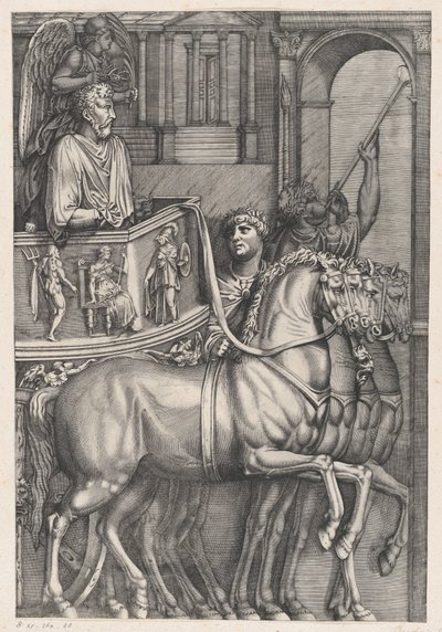 Le Triomphe de Marc Aurèle, 1550 - Nicolas Beatrizet