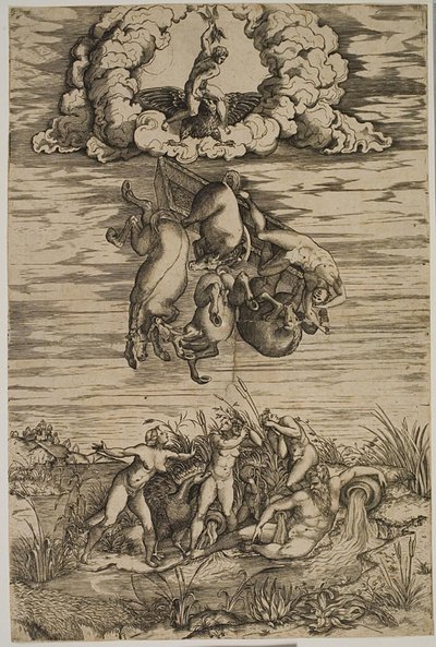 La chute de Phaéton - Nicolas Beatrizet