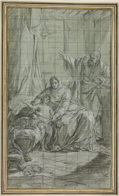 La Famille de Saint Jean-Baptiste - Nicolas Bernard Lepicie