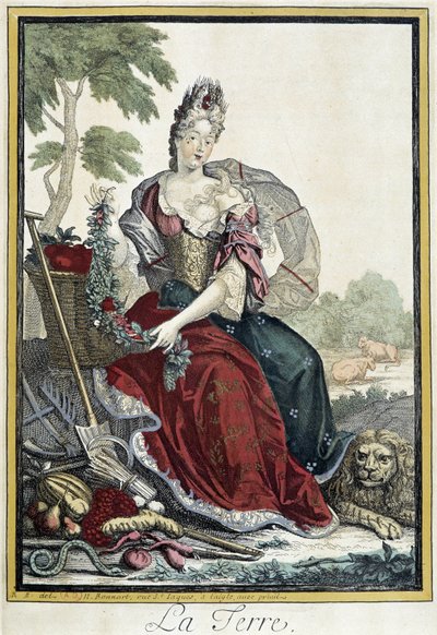 Allégorie de la Terre - Nicolas Bonnart
