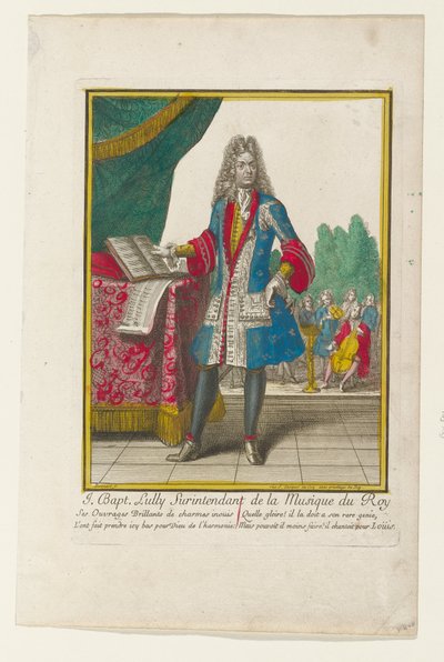 J. Baptiste Lully, Oberaufseher der Musik des Königs - Nicolas Bonnart