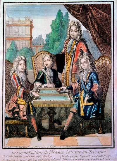 Les petits-enfants de Louis XIV (1638-1715), Louis Duc de Bourgogne (d. 1712), Philippe, Duc d