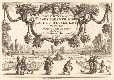 Page de Titre - Nicolas Cochin after Balthasar Moncornet