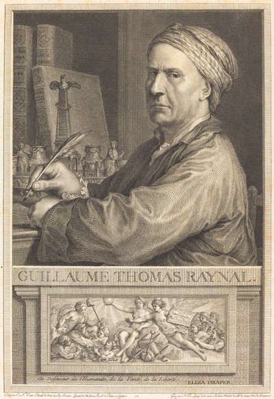 Guillaume Thomas Raynal - Nicolas Delaunay after Charles Nicolas Cochin II