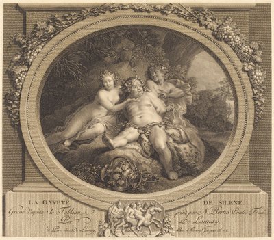 La Gaieté de Silène - Nicolas Delaunay after Nicolas Bertin