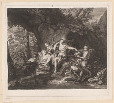 Le Bain de Diane - Nicolas Gabriel Dupuis (attributed to)