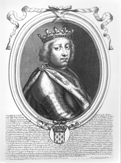 Charles IV (1294-1328) le Bel, roi de France et de Navarre, de 