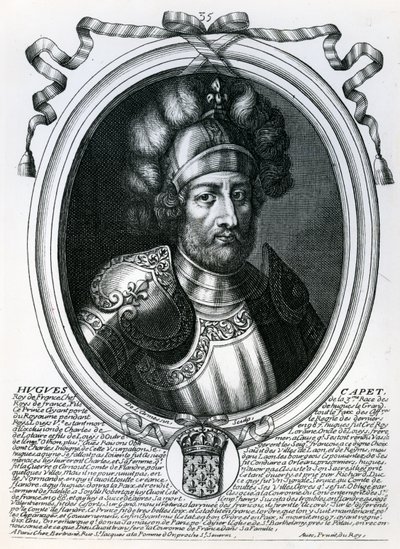 Hugues I Capet (941-96) Roi de France, de 