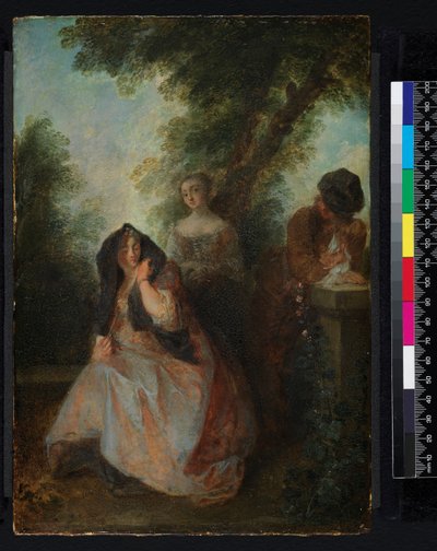 Dans cette aimable solitude..., avant 1743 - Nicolas Lancret