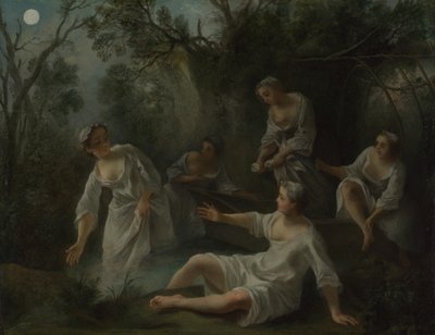 Les quatre moments de la journée : Soir - Nicolas Lancret