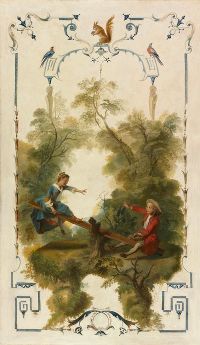 La Balançoire, vers 1723-1727 - Nicolas Lancret