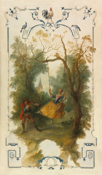 La Balançoire, c.1723-27 - Nicolas Lancret