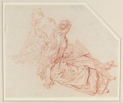 Deux dames assises - Nicolas Lancret