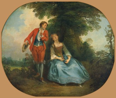La bergère endormie - Nicolas Lancret