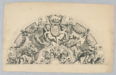 Conception pour un éventail, No. 1 de "Dessins d