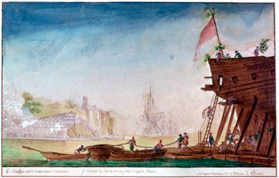 La Marina de Brest, vers 1750-1810 - Nicolas Marie Ozanne