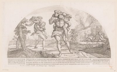 Amphinomus en Anapias - Nicolas Mignard