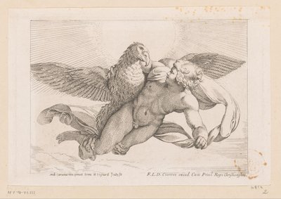 Enlèvement de Ganymède - Nicolas Mignard
