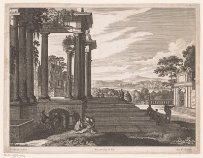 Ruine antique - Nicolas Perelle