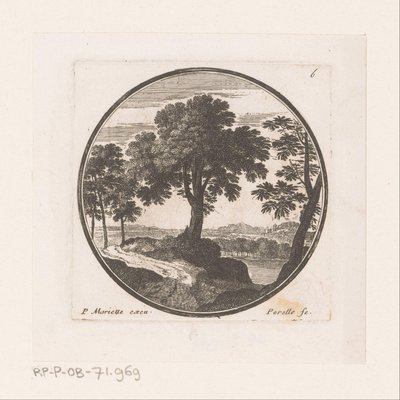 Vue sur des arbres le long de l