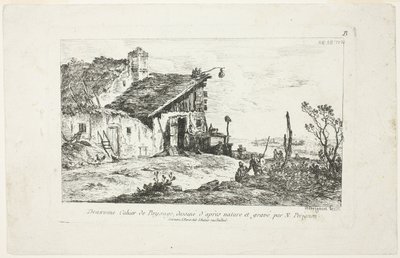 Paysage, du Deuxième Cahier de Paysage - Nicolas Perignon