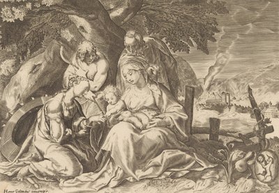 Les fiançailles de Sainte Catherine - Nicolas Perrey