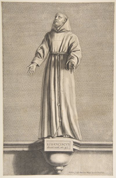 Saint François - Nicolas Pitau