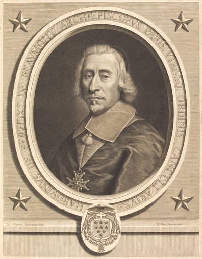 Perefixe de Beaumont - Nicolas Pitau I after Pierre Mignard I