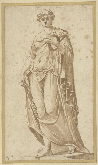 Flore Farnèse, vue de face - Nicolas Poussin (possibly)