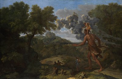 Orion aveugle cherchant le soleil levant, 1658 - Nicolas Poussin